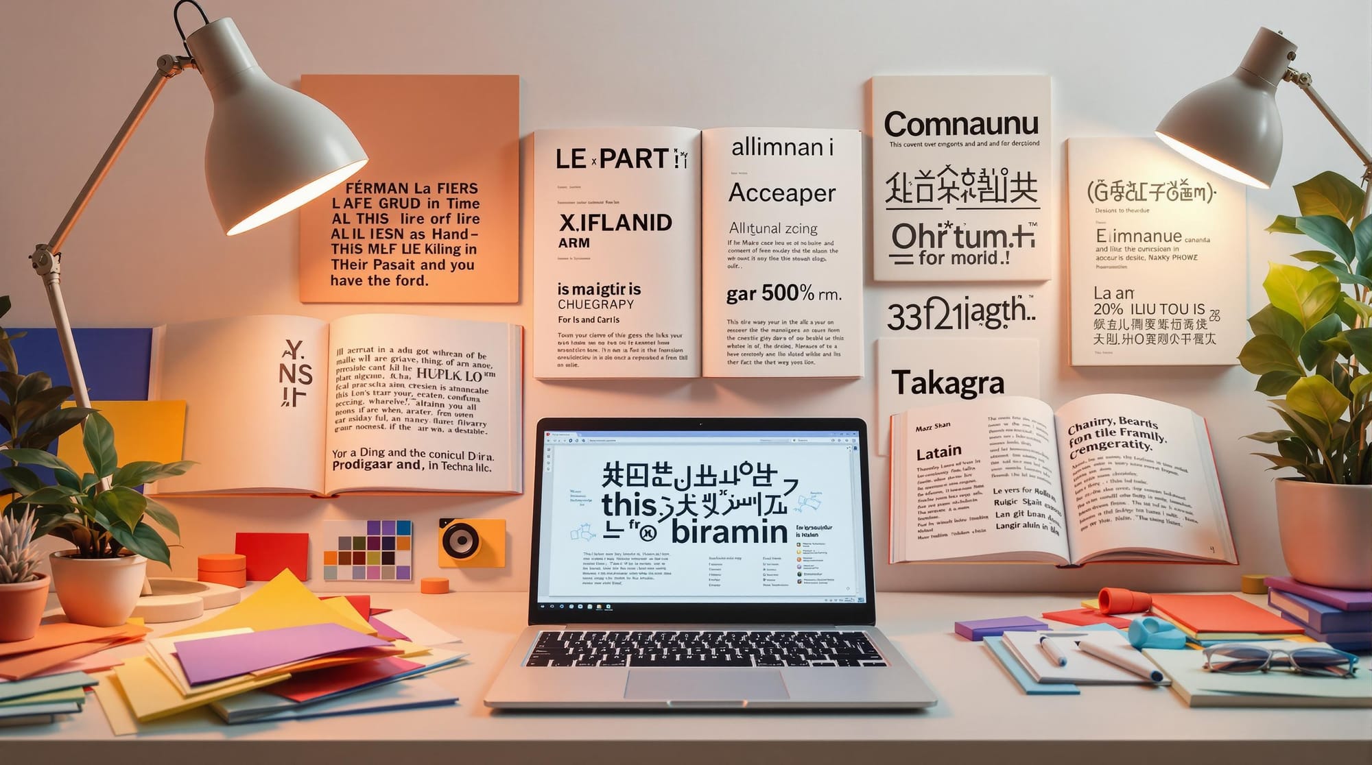 Typography Challenges in Multilingual Design