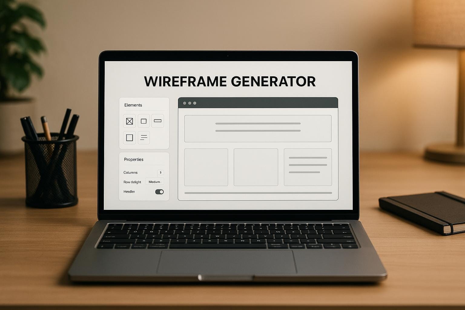 Wireframe Generator for UX Design