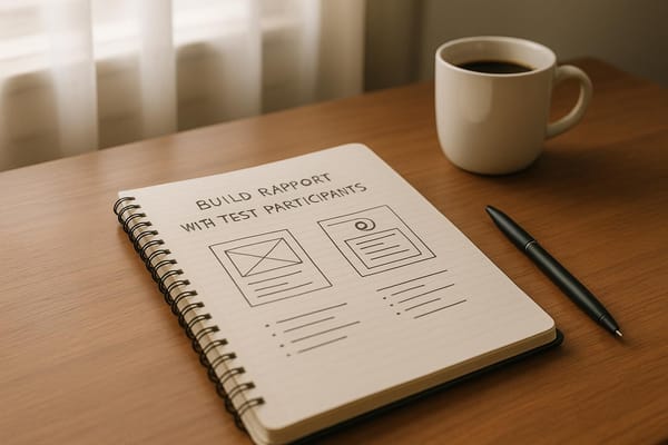 How to Build Rapport with Test Participants