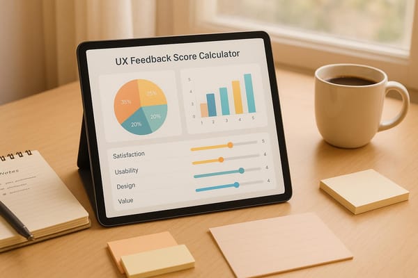UX Feedback Score Calculator